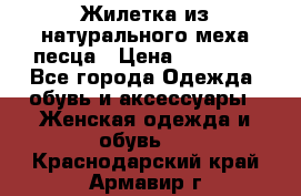 Жилетка из натурального меха песца › Цена ­ 18 000 - Все города Одежда, обувь и аксессуары » Женская одежда и обувь   . Краснодарский край,Армавир г.